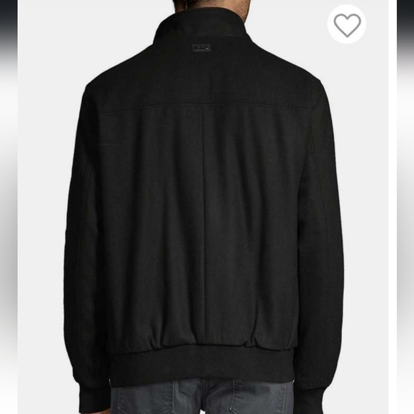 Calvin Klein Bomber Jacket Size Large • Wool Blend - Picture 15 of 16